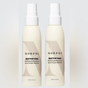 2-PACK MORPHE MATTIFYING SETTING SPRAY 4 Fl. OZ New